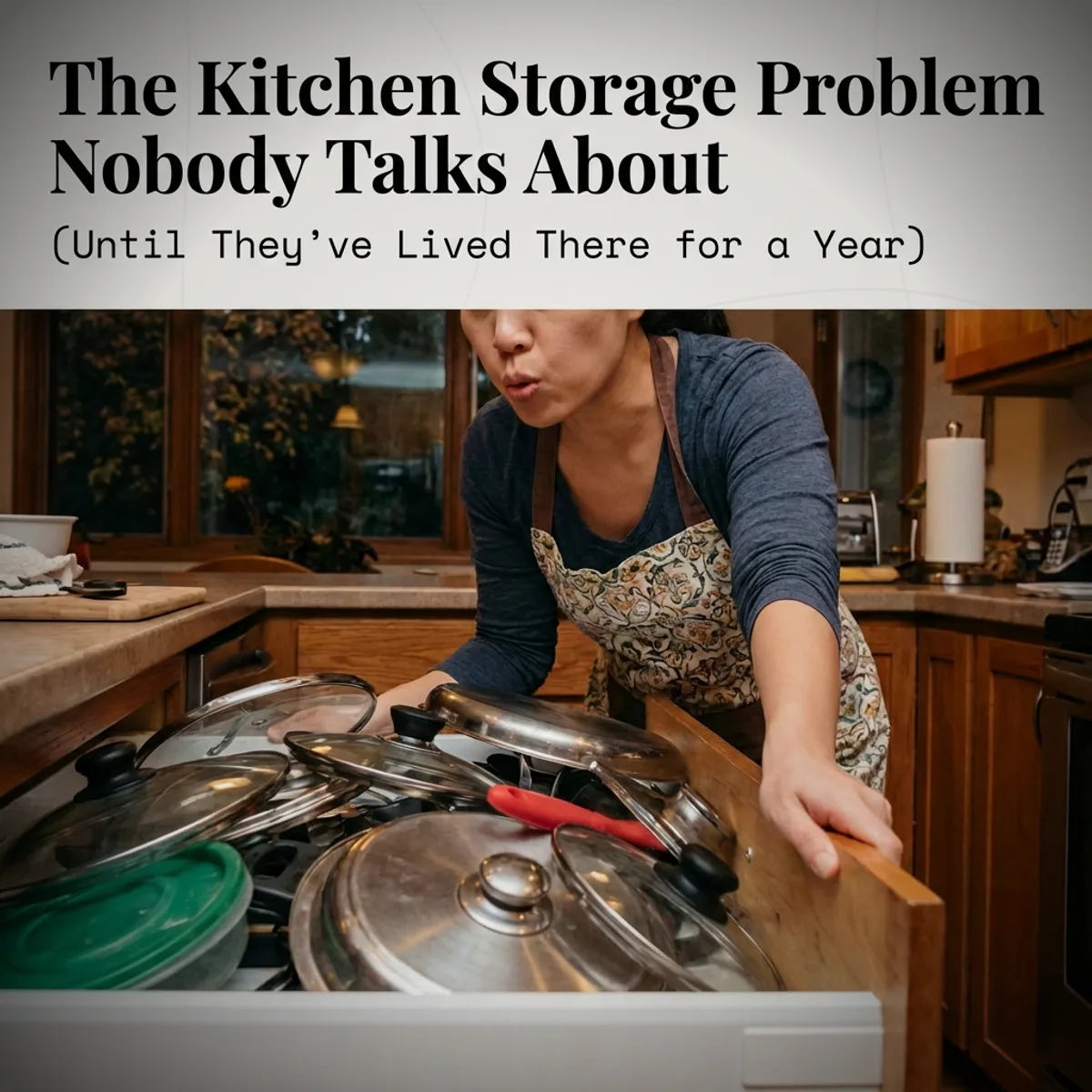 The Kitchen Storage Problem Nobody Talks About (Until They've Lived In It for a Year)