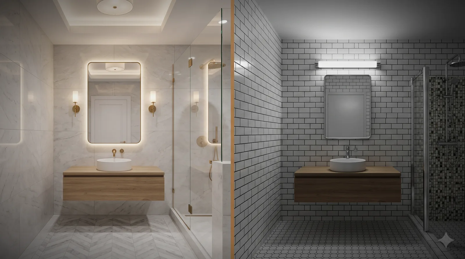 The Tile and Lighting Mistakes That Make $15K Bathrooms Look Like $5K Ones
