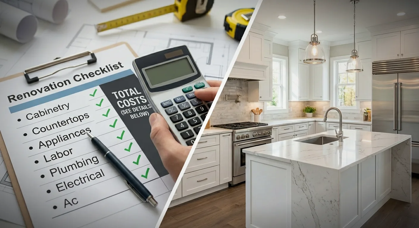 What Your Kitchen Renovation Actually Costs (A Line-by-Line Breakdown With No Hidden Fees)